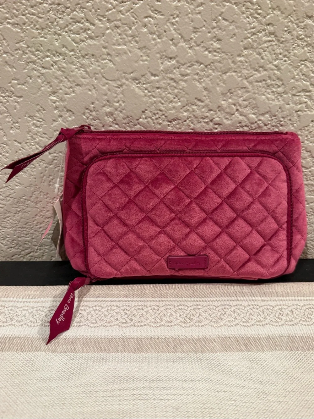 Vera Bradley Majestic Magenta Linited Edition Compact Organizer